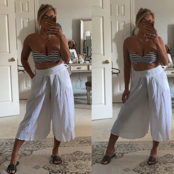 RAVIYA SWIM PANT BOTTOM COVER UP S-M - Picture 2 of 10